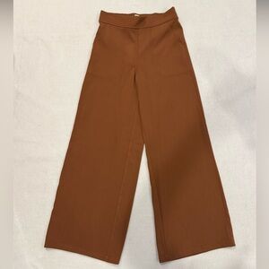 NWOT Rust Max Studio Pull-On Wide Leg Pants Stretch